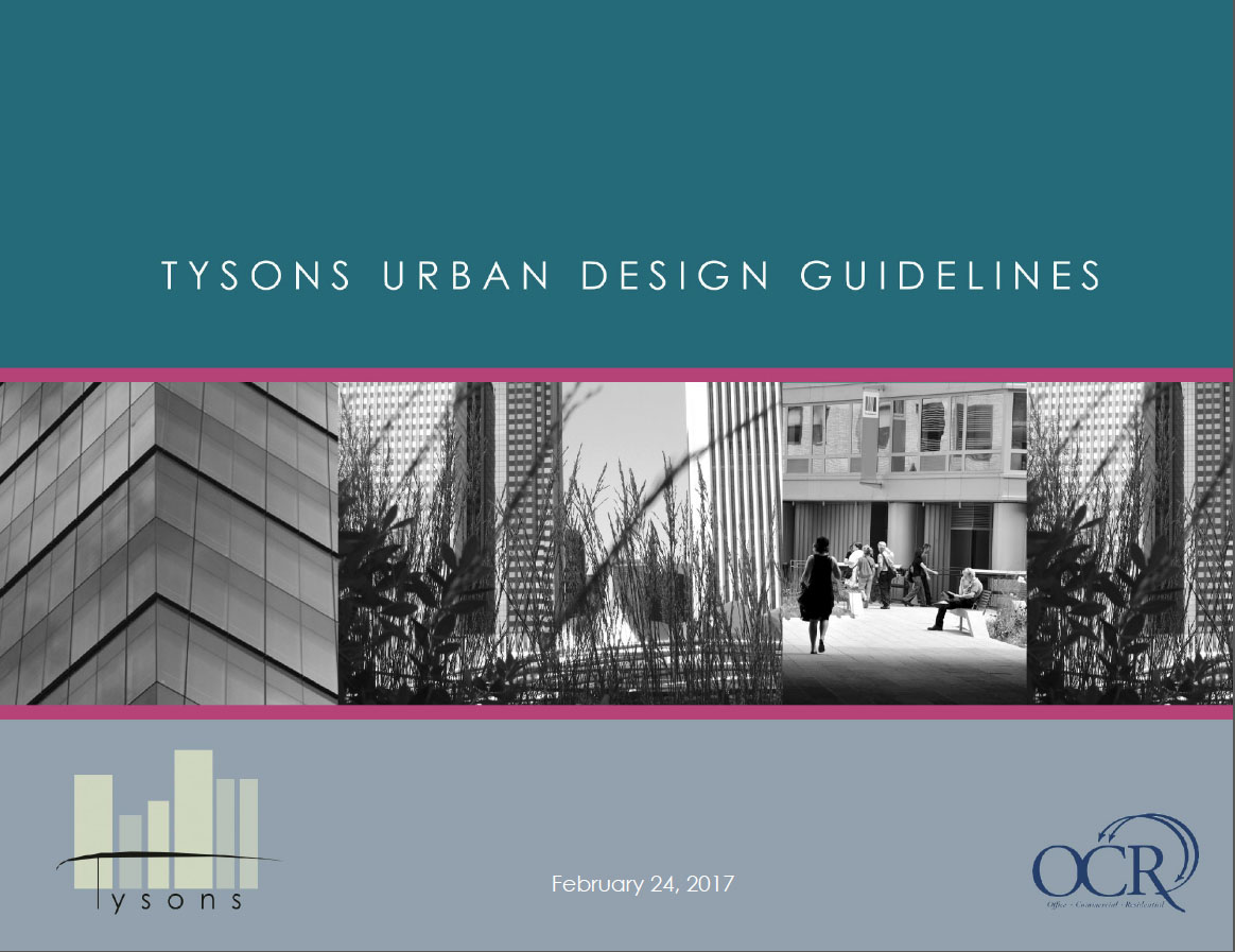 Tysons Urban Design Guidelines Cover