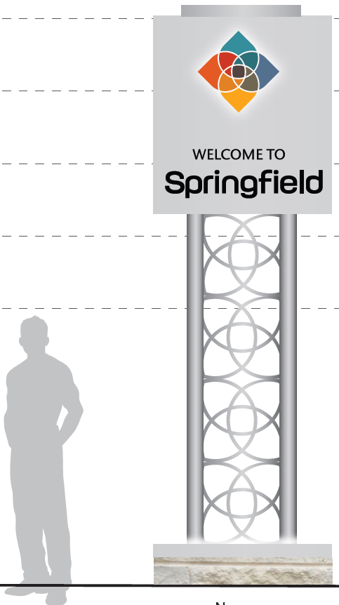 Springfield prototype gateway sign